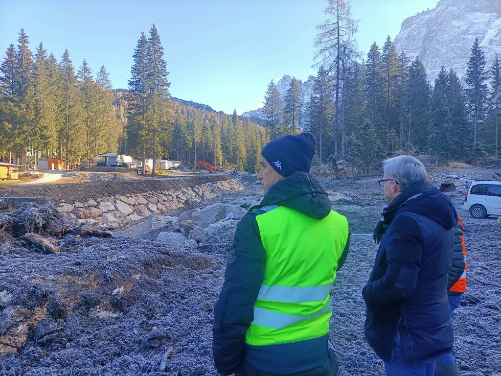 cantiere camping Cadore